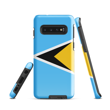 St. Lucia Flag Tough case for Samsung®